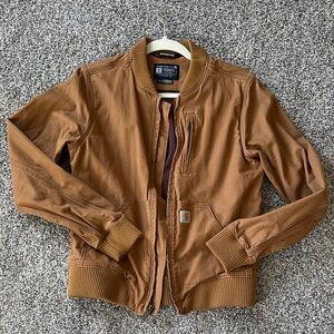 Carhartt Men's Tan Bomber Jacket